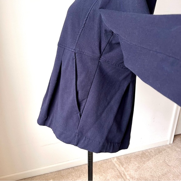 ANTHROPOLOGIE MOTTO Cotton Peplum Cardigan Blazer—SZ. Medium - Picture 5 of 11